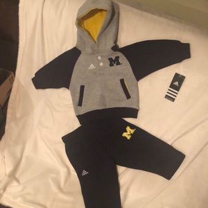 Michigan sweatsuit 12mos
